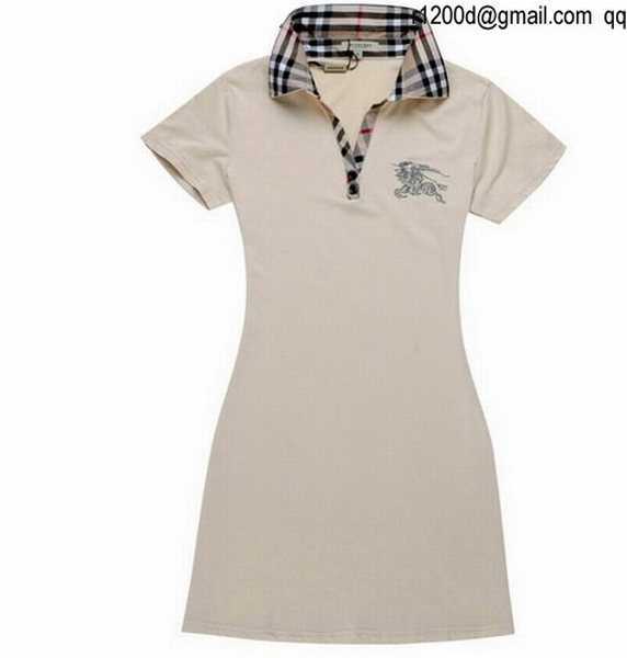 polo femme burberry